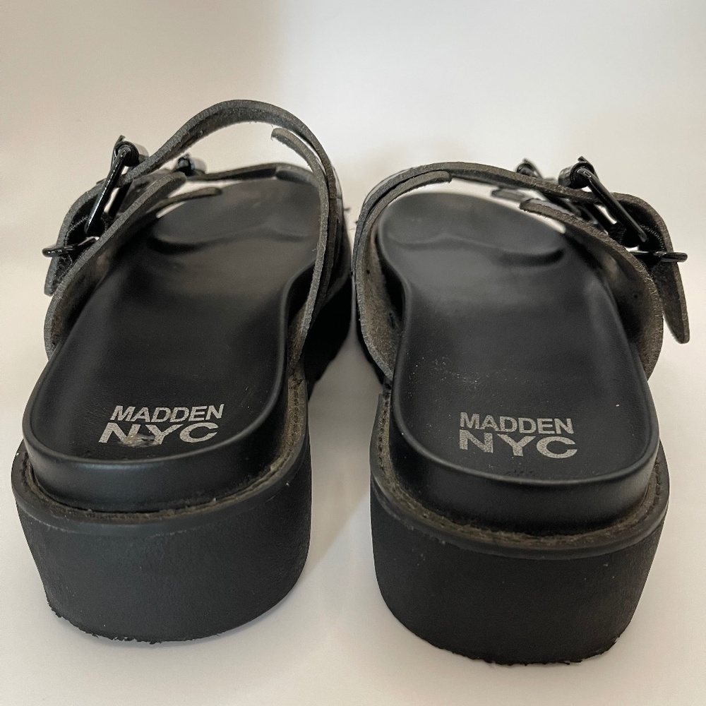 Madden NYC Platform Sandals Sz 6 - Picture 3 of 4